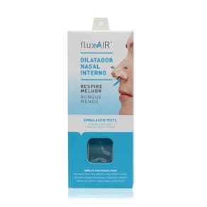 Dilatador nasal interno flux air embalagem teste 2 unidades