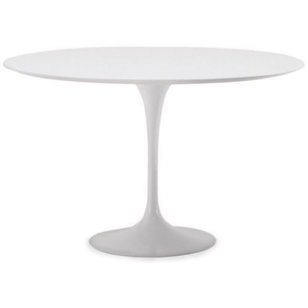 Mesa de Jantar Tulipa Saarinen Redonda 120 cm Tampo Laqueado