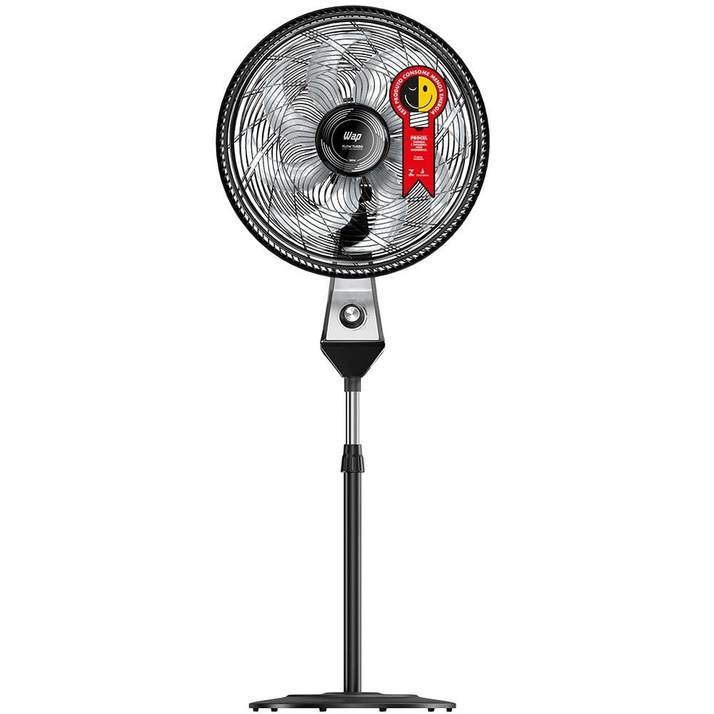 Ventilador Wap Flow Turbo 50cm 8 Pás 3 Velocidades 180W