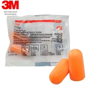 Protetor auricular 3m espuma ouvidos abafador 20 pares cor