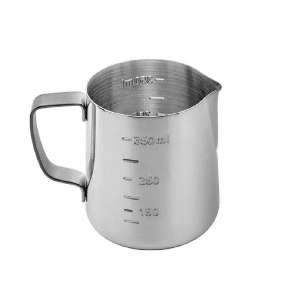 Leiteira jarra inox para café barista 350ml - lyor
