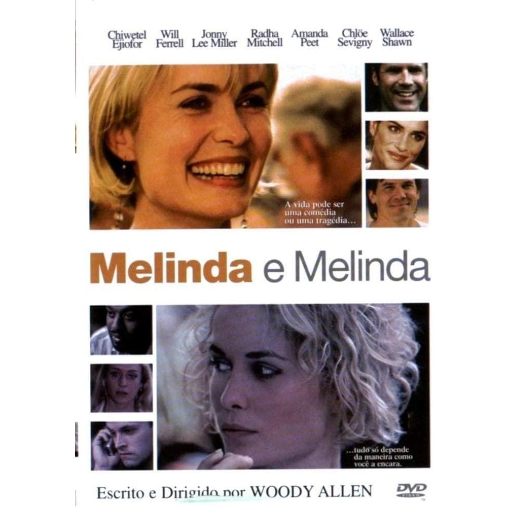 Dvd melinda e melinda - woody allen - ed. fox slim
