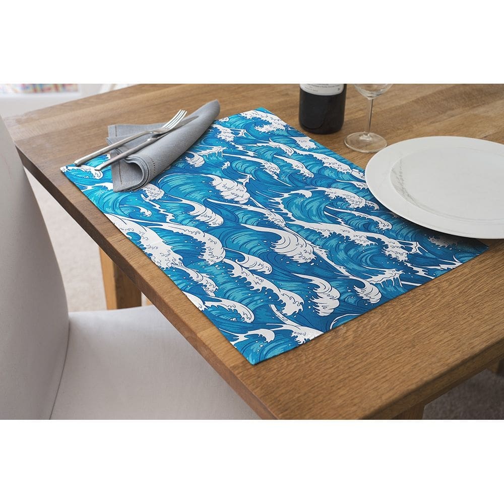 Jogo Americano Retangular 4 Lugares - Mesa Posta G00038