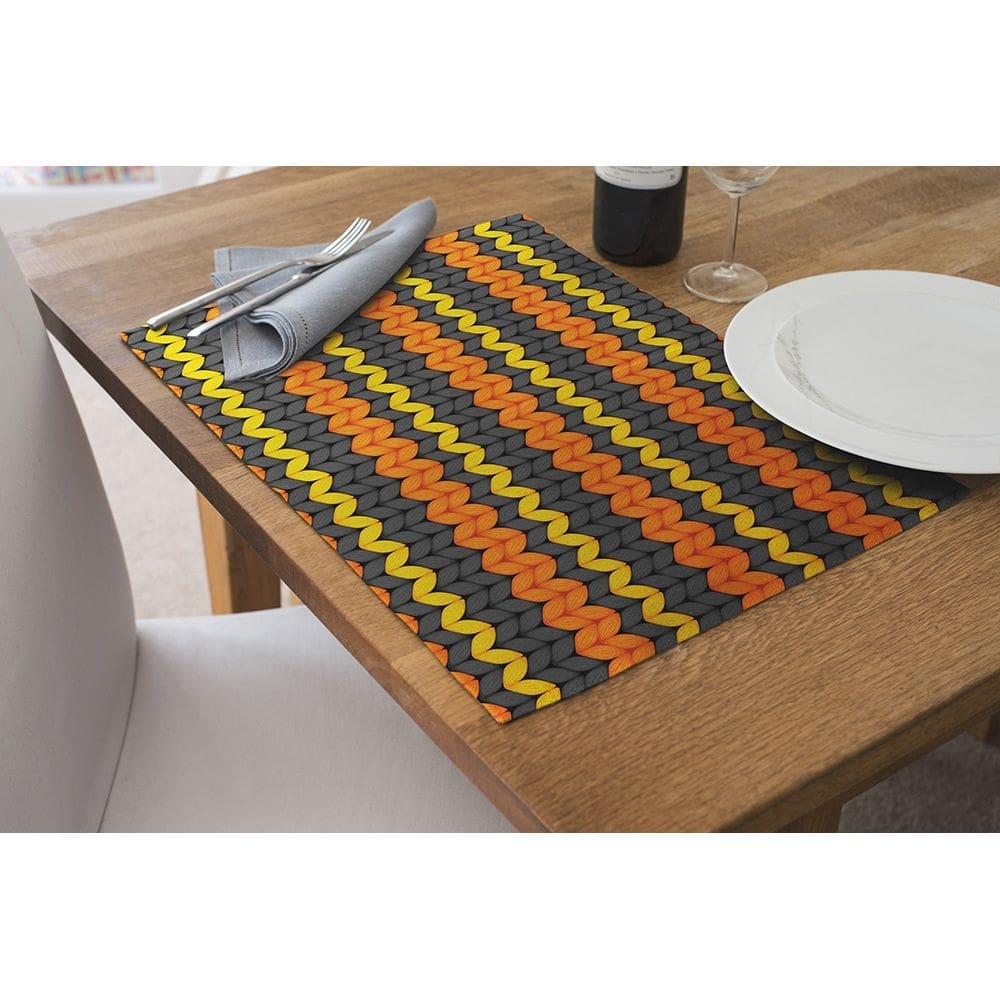 Jogo Americano Retangular 4 Lugares - Mesa Posta G00045