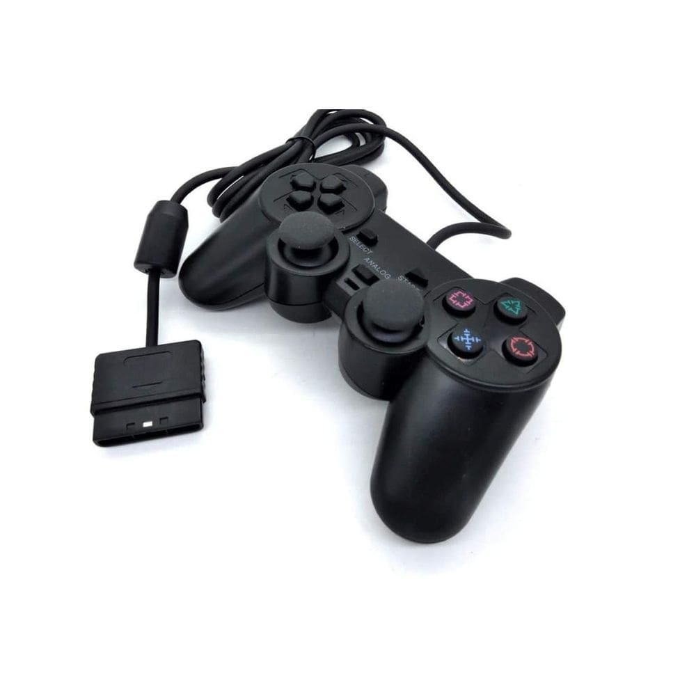 Controle Play 2 Dualshock PS2 Preto | Analógico