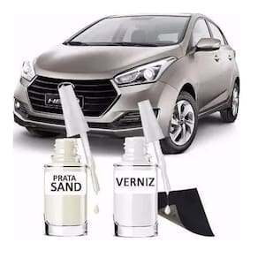 Tinta tira risco retoque automotivo prata sand prata sand 20 ml