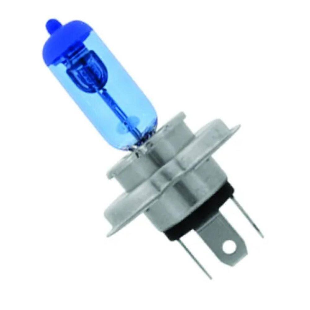 Lâmpada automotiva velox h4 12v 60/55w 8500k super branca