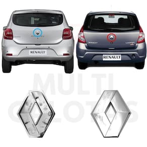 Emblema traseiro renault sandero 2008 2011 2013 2017 2020