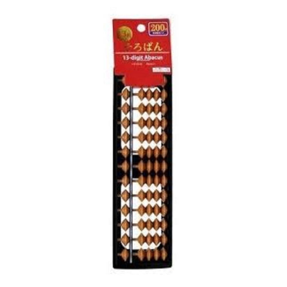 Ábaco japonês soroban 13 linhas daiso - 13-digit abacus