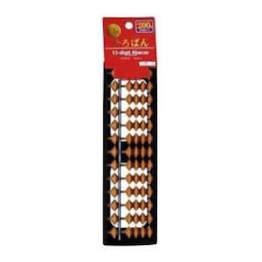 Ábaco japonês soroban 13 linhas daiso - 13-digit abacus