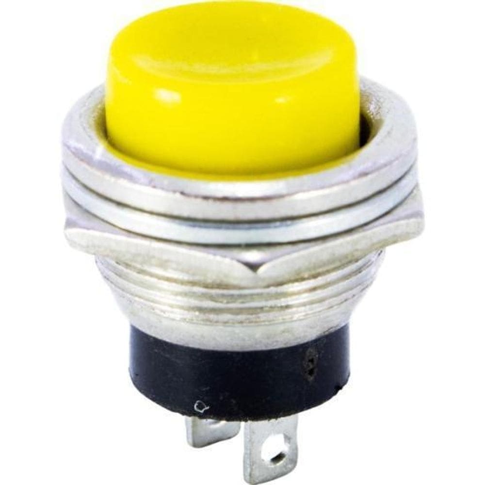 Chave Push-Button N/A Chvs0030 Amarela Storm - Pct / 10