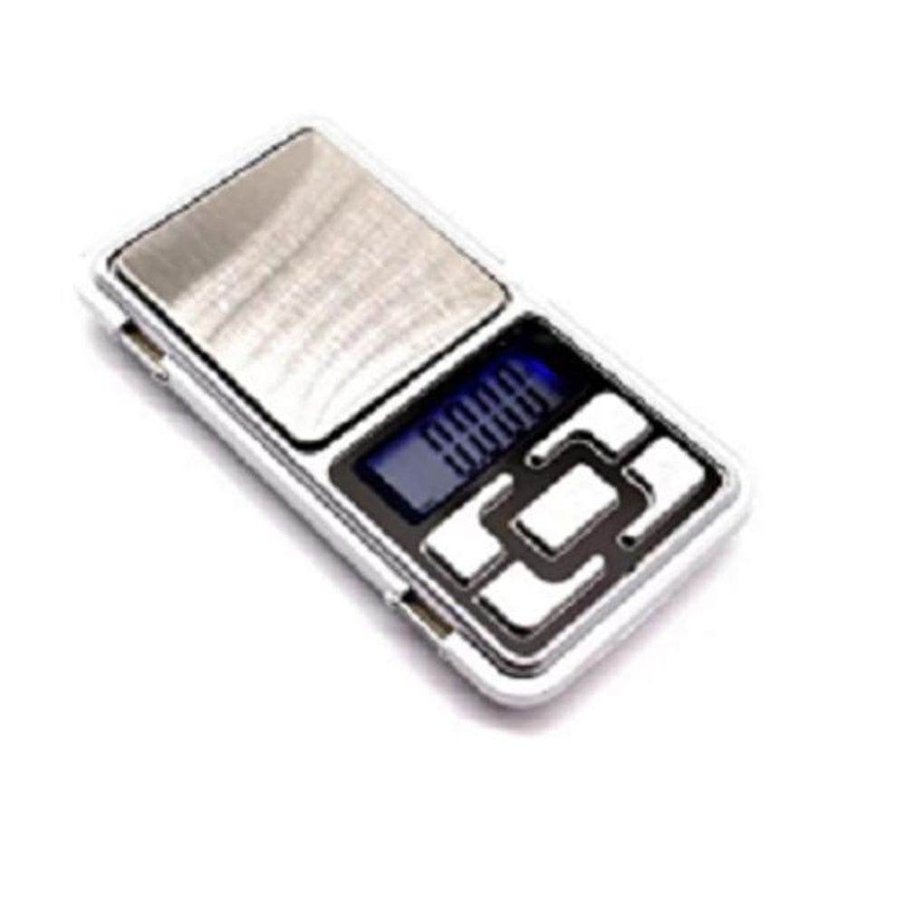 Mini balança digital de bolso alta precisão 0,1g até 500g