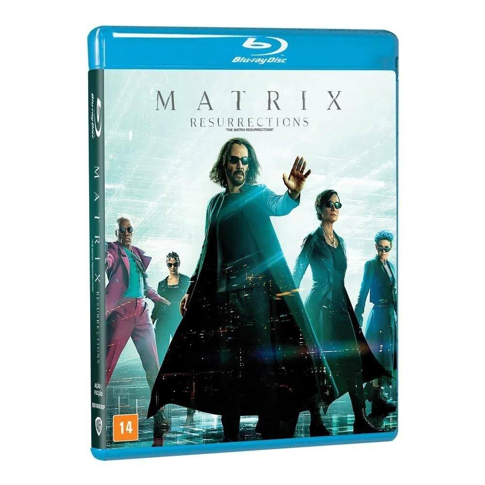 Blu-ray matrix 4 resurrections -keanu reeves warner