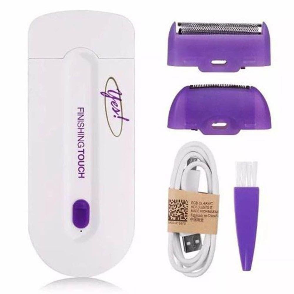Mini depilador eletrico portatil perna face corpo