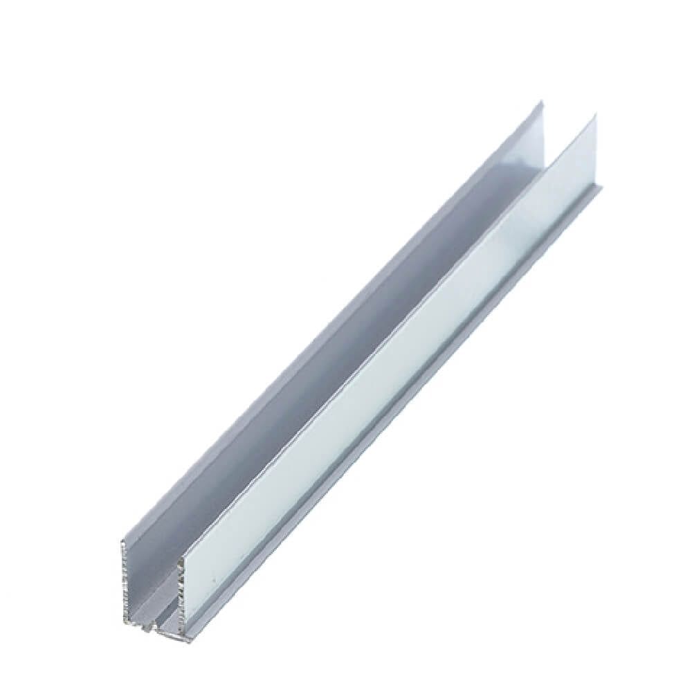 Perfil U 4mm Branco - 6,00m
