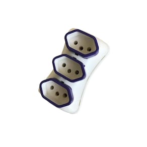 Benjamin tipo t plug adaptador 3 saídas tomadas 2p+t 20a