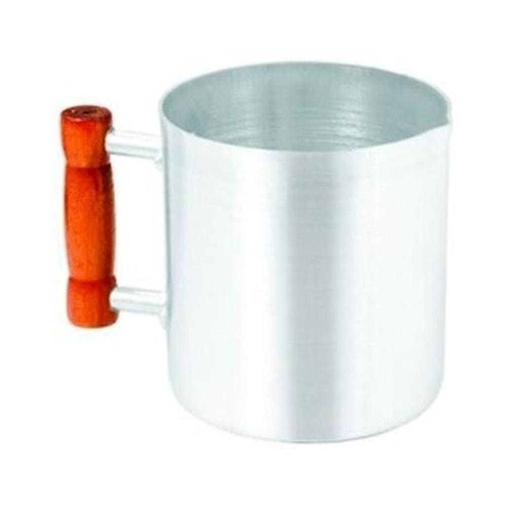 Canecão alumínio são jorge 4,6l cabo madeira industrial