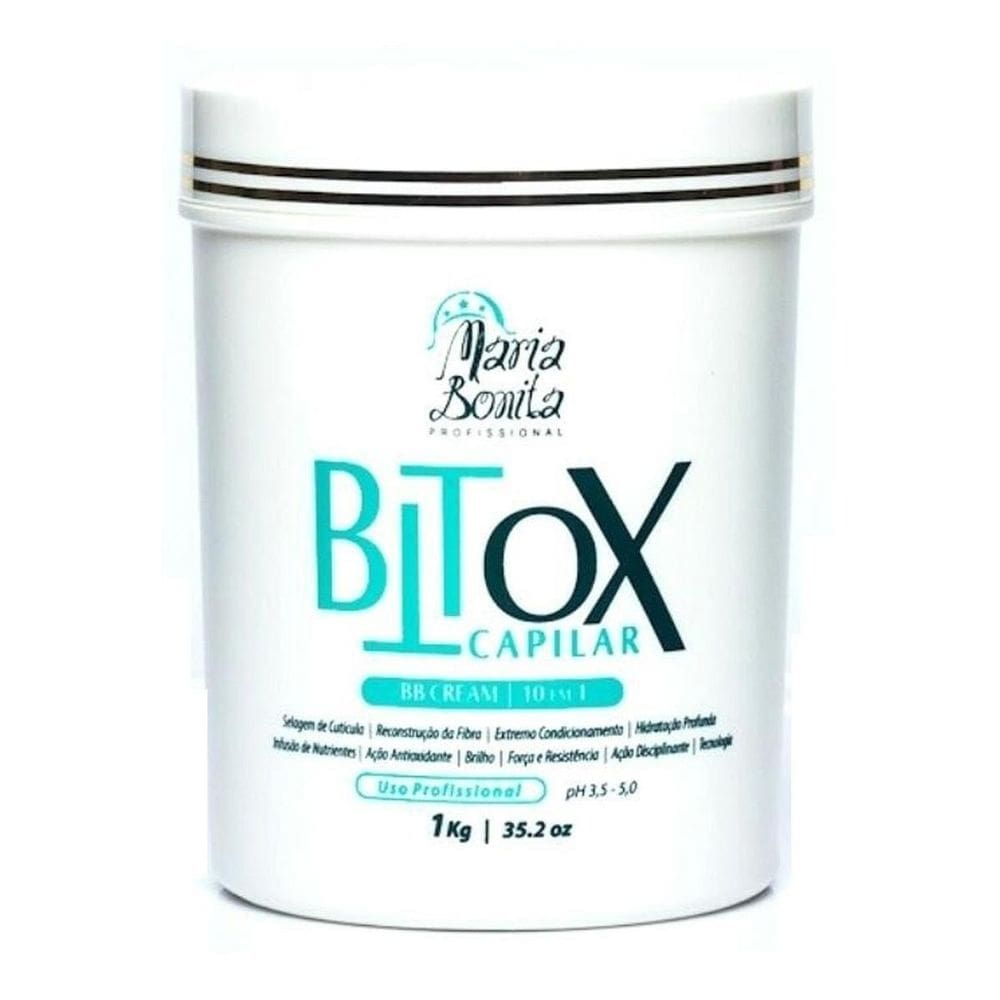 Botox capilar redutor de volume selagem profissional 1 kg