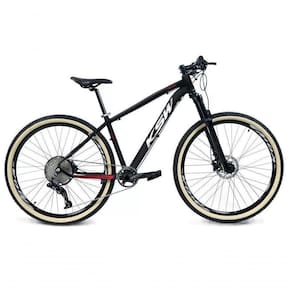 Bicicleta Aro 29 Ksw Xlt 12v Garfo Com Trava 11-50 Preto-vermelho-branco 19