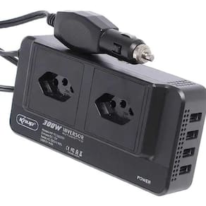 Inversor 12V Para 220V 300W Conversor Tensão E Usb 4 Portas