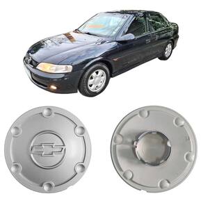 Calota centro de roda gm vectra gls 2000 a 2004 prata