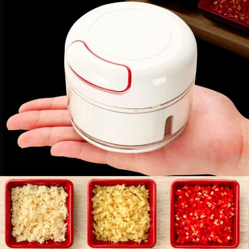 Mini Processador Manual De Alimentos Triturador