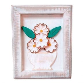 Quadros Para Sala Quarto Casal Cozinha Moldura Madeira Cor Branco
