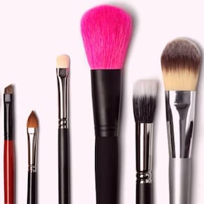 Macrilan Pincel Profissional Duo Fiber R-05 Linha Rose