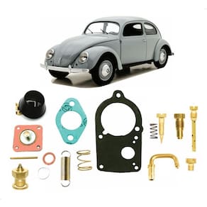 Kit reparo carburador simples 30 pic fusca 1300 1974/1983