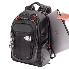 Mochila esportiva Grande 5 Comp. Notebook Nba Pro - Preto Oficial