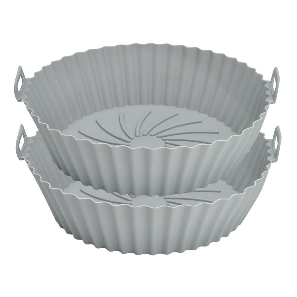 Kit 2 protetor silicone fritadeira redonda 20cm