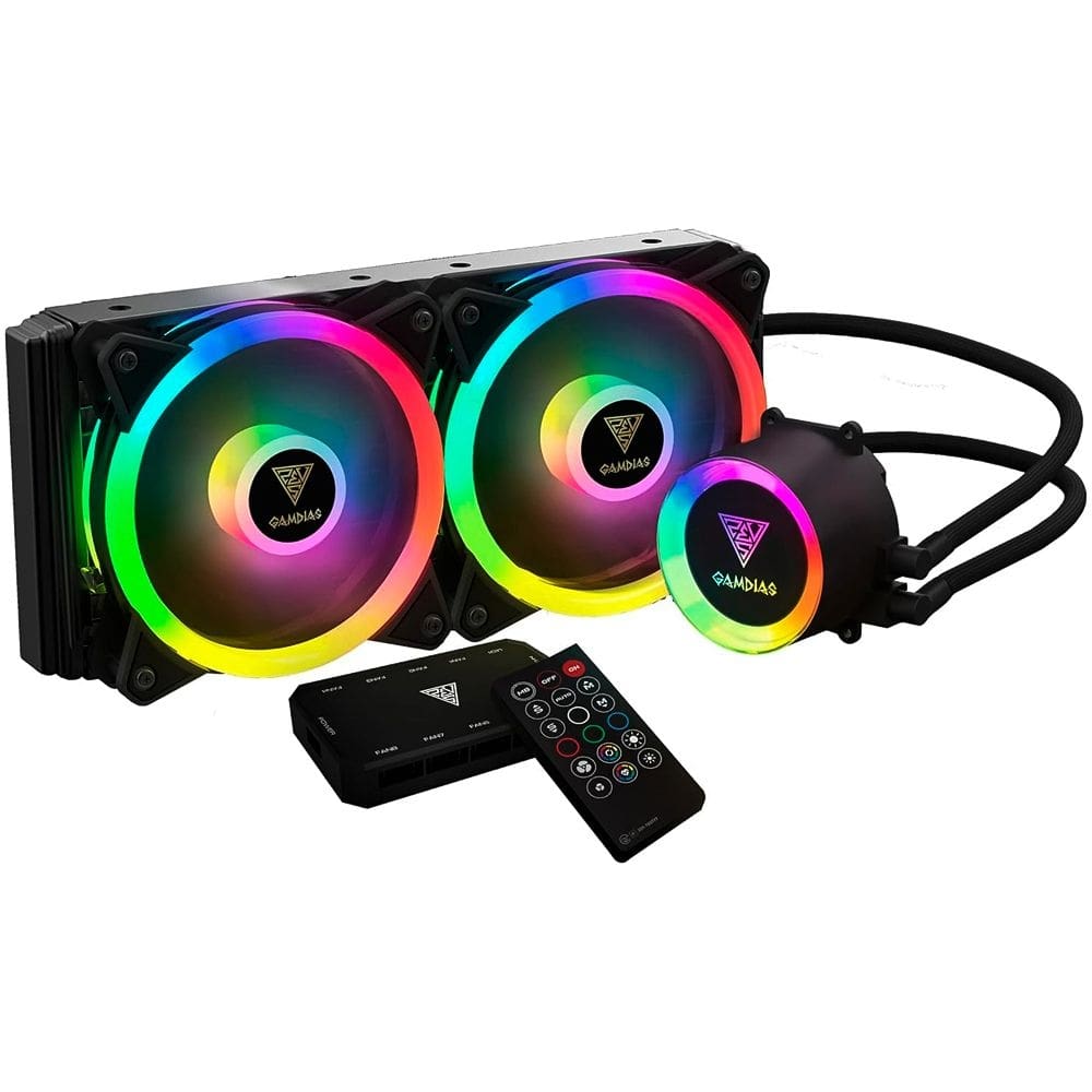 Water Cooler Gamdias Chione M2-240R, RGB, Controlador, 240mm