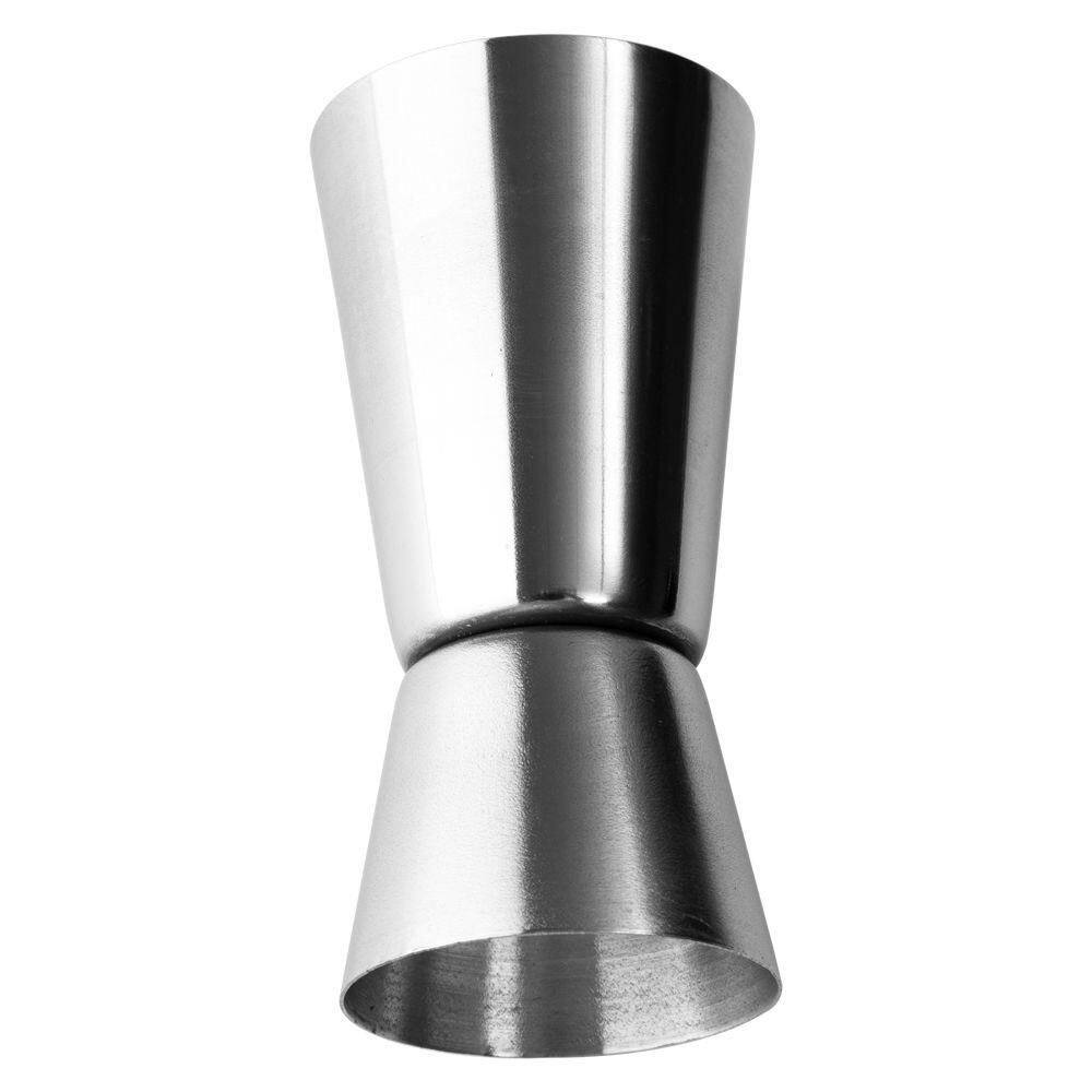 Dosador duplo de bebidas medidor coquetel inox bartender