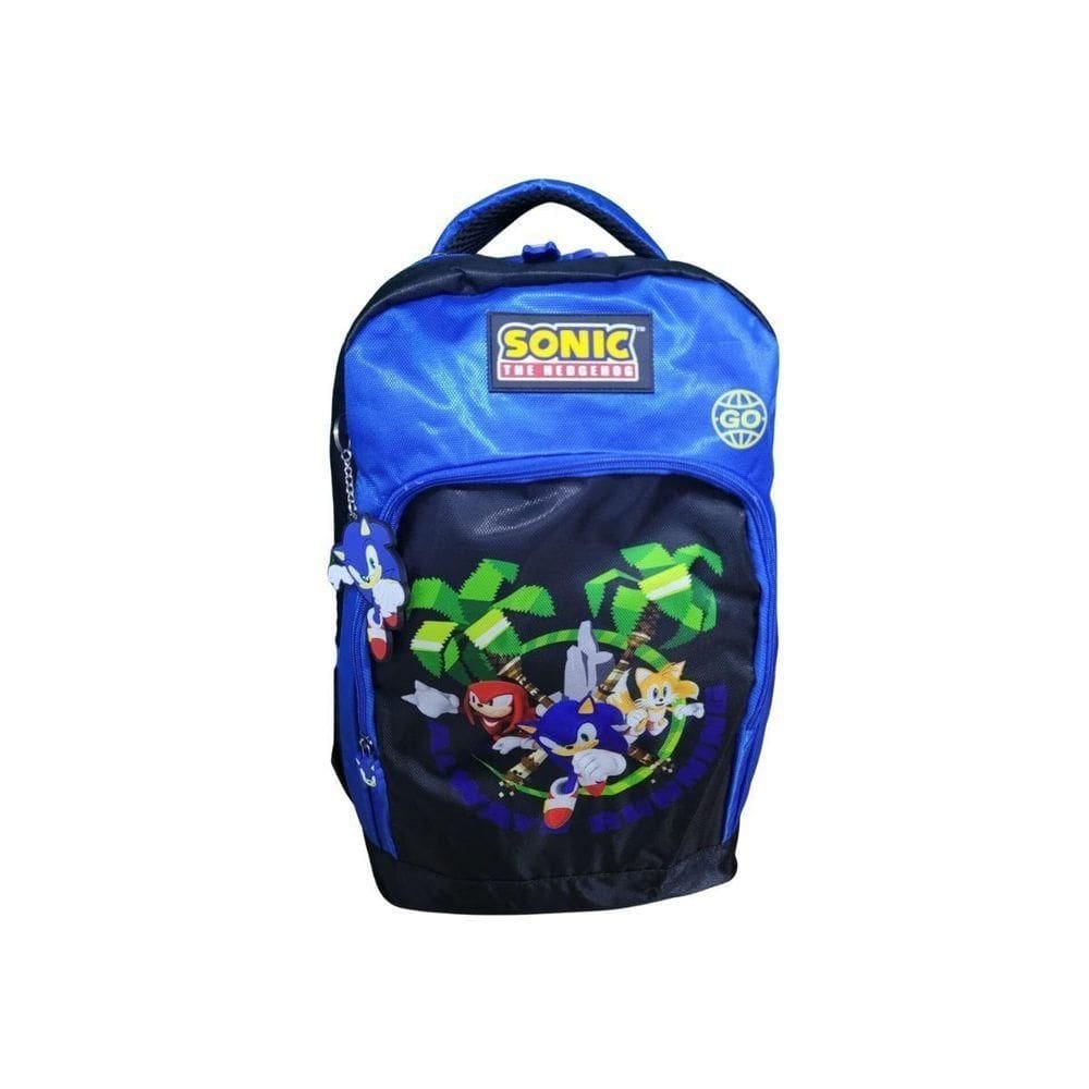 Mochila De Costas Sonic Azul Maxlog Ms46954so0200un