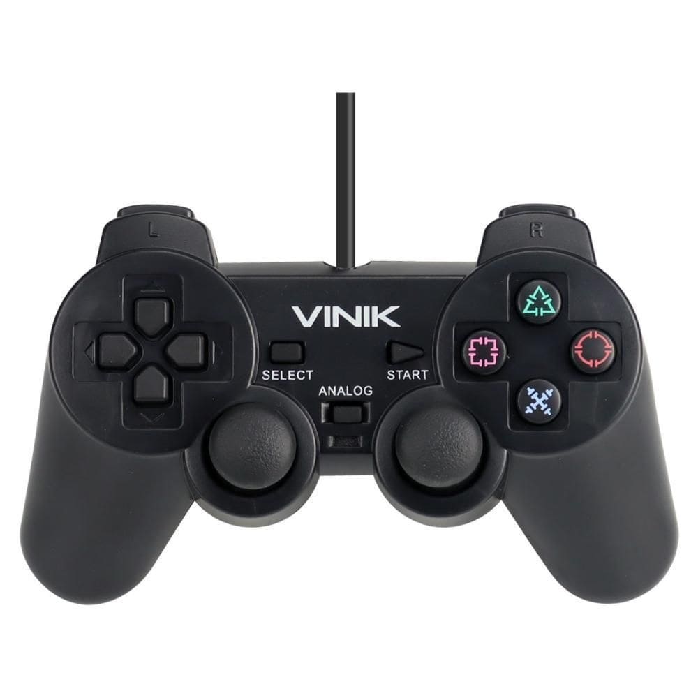 Controle Para Pc Com Fio Usb Modelo Play 2 Preto