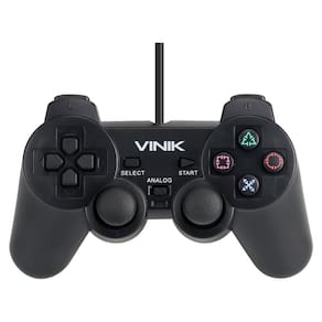 Controle Para Pc Com Fio Usb Modelo Play 2 Preto