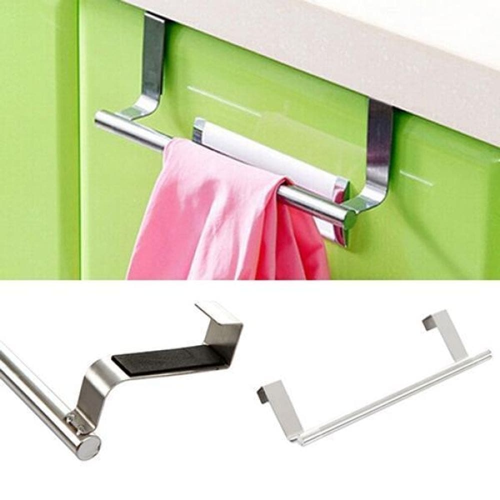 Suporte de pano de prato em aço inox 23cm