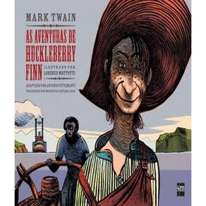 Livro aventuras de huckleberry finn, as