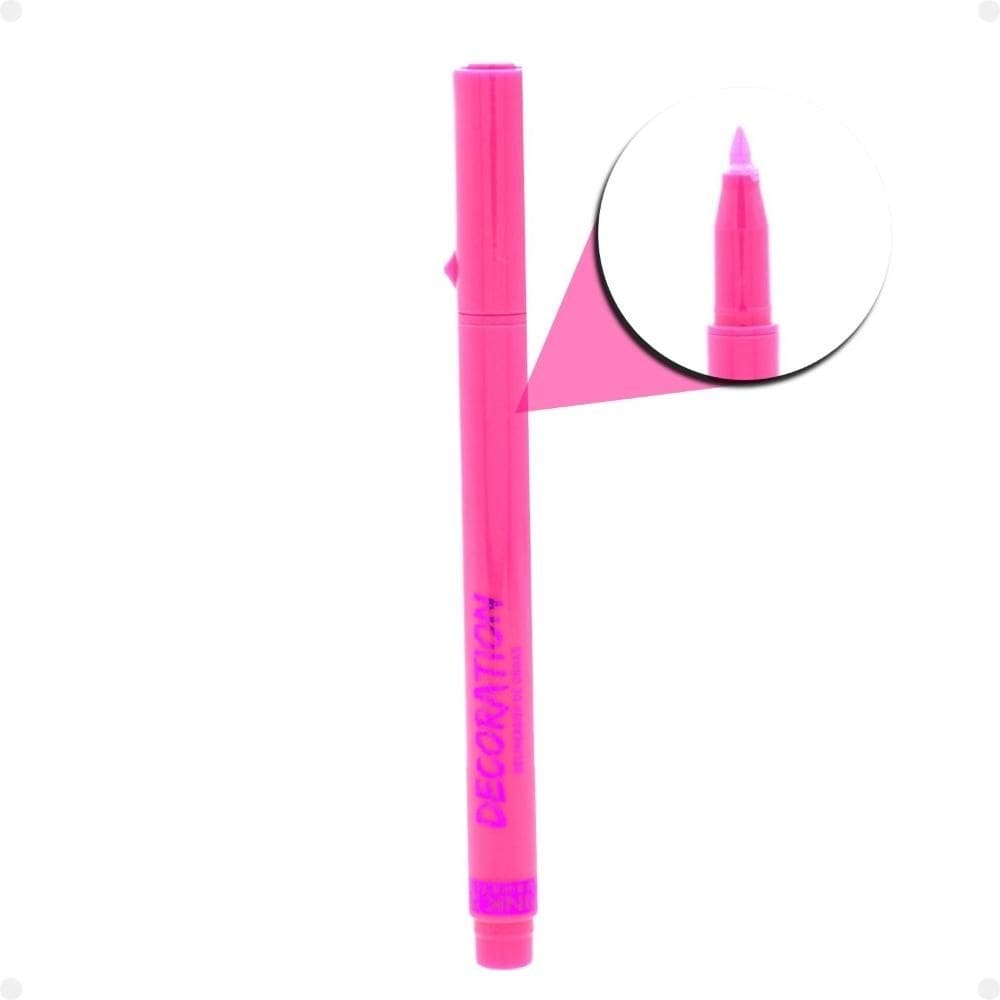 Caneta Delineadora de Unhas Pink 21 Decoration Rosa 3,2g