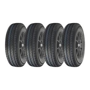 Kit 4 Pneus Royal Black Aro 14C 185R14C Royal Commercial 8 Lonas 102/100R
