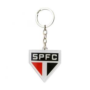 Chaveiro escudo time acrílico 5cm - são paulo