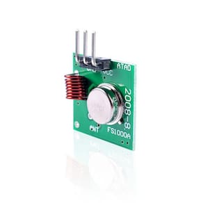 Módulo rf transmissor 433mhz am arduíno pic avr pc