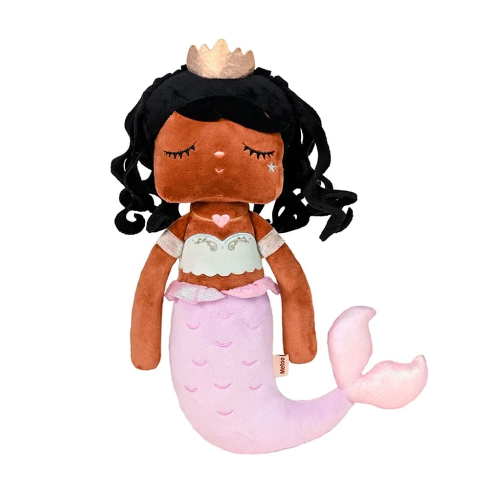 Boneca Angela Sereia Metoo 33 cm Pelúcia Infantil ALANA