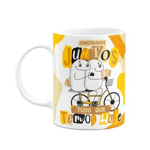 Caneca Flork Namorados - Construimos juntos tudo o que temos