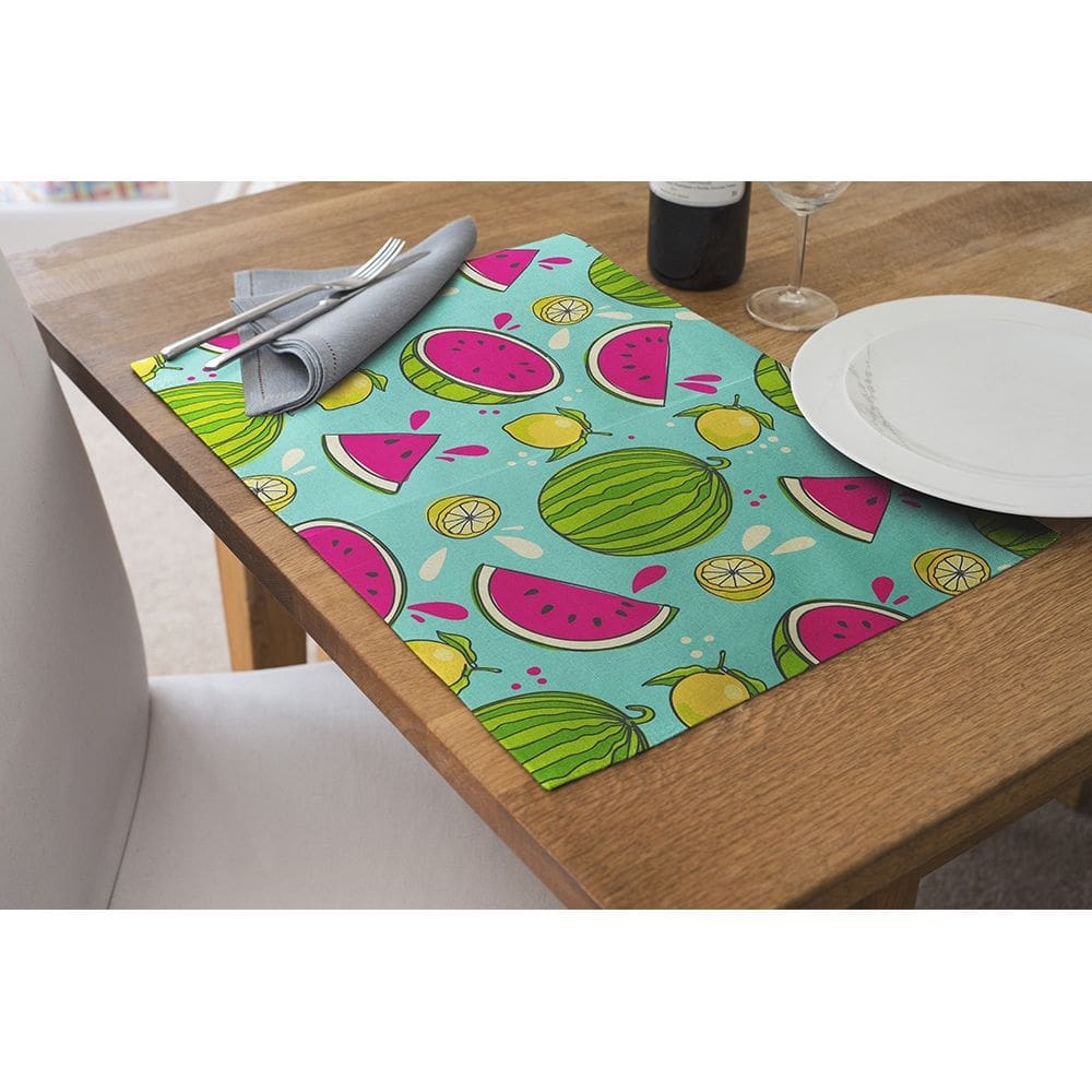 Jogo Americano Retangular 4 Lugares - Mesa Posta G00028