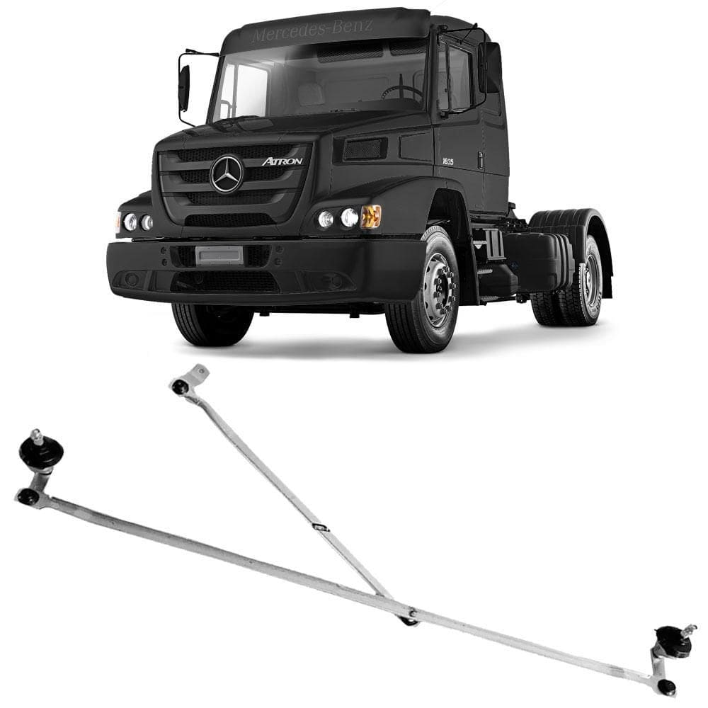Kit Mecanismo Limpador Parabrisa MB Atron LS1938 2219 Diant