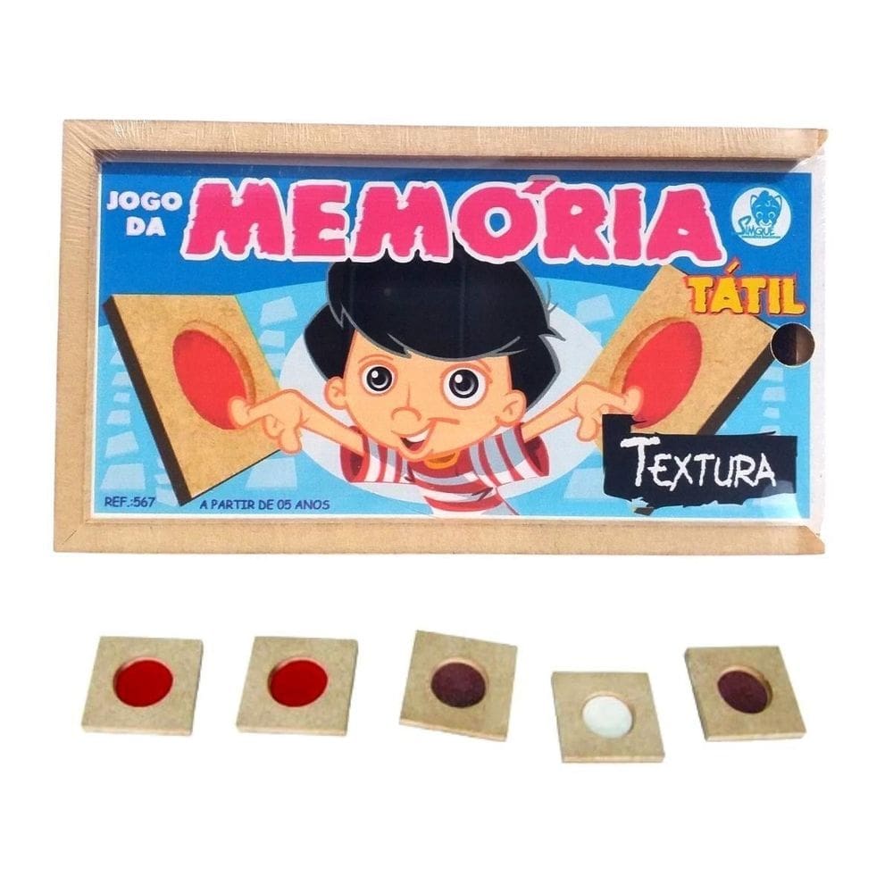 Memória tátil textura - simque