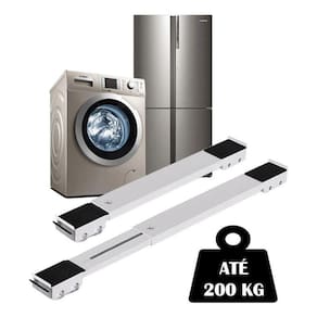 Suporte Base Ajustável Máquina De Lavar Roupas E Freezer