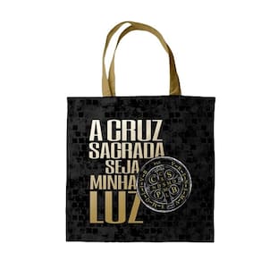 Ecobag Sacola de São Bento de Tecido