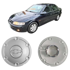 Calota centro de roda gm vectra gls 2000 a 2004 prata